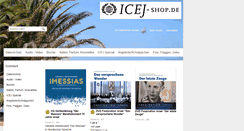 Desktop Screenshot of icej-shop.de